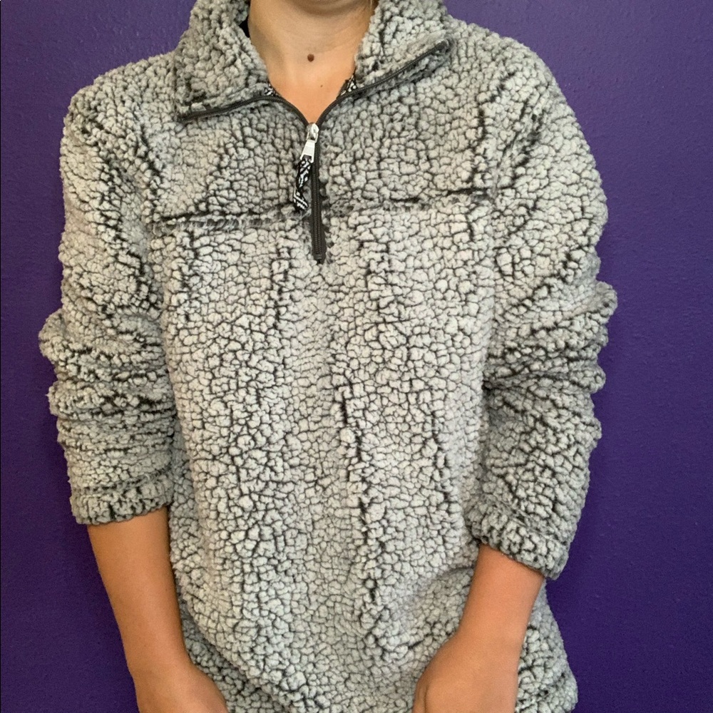 Sherpa Quarter Zip Pullover